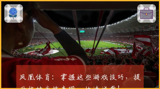 凤凰体育：掌握这些游戏技巧，提升你的竞技表现，快速逆袭！